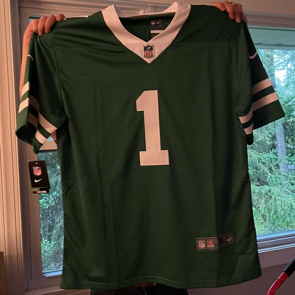 Men's New York Jets Ahmad Sauce Gardner Nike
Legacy Green Game Jersey XL